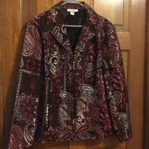 Paisley jacket 2X